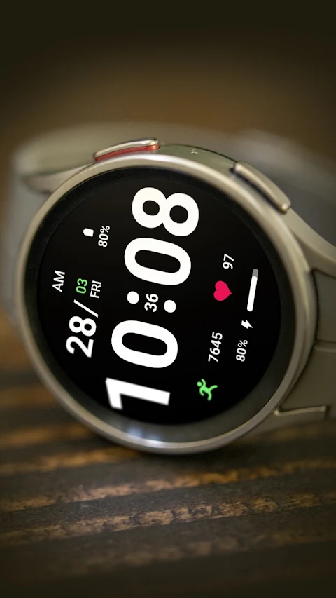 ZKin Watch Minimalist Black screenshot