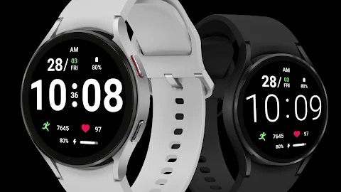 ZKin Watch Minimalist Black screenshot