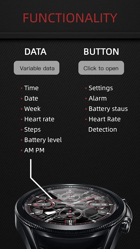 Armoured Mode ZKin Watch screenshot