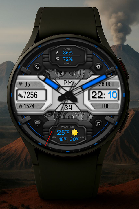 CallWheen Hybrid Watch Face screenshot