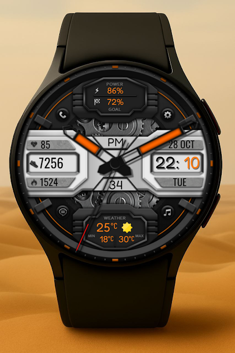 CallWheen Hybrid Watch Face screenshot