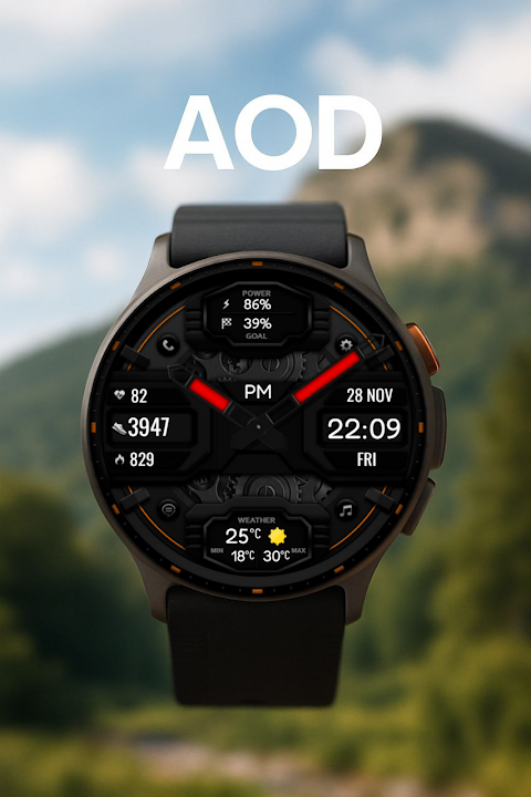 CallWheen Hybrid Watch Face screenshot