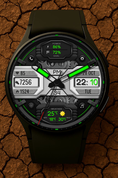 CallWheen Hybrid Watch Face screenshot