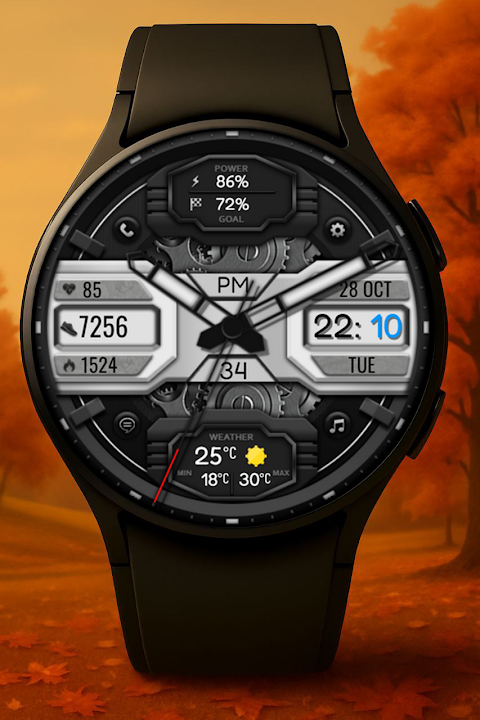 CallWheen Hybrid Watch Face screenshot