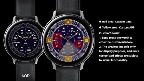 Deep Sea Quartz ZKin Watch screenshot