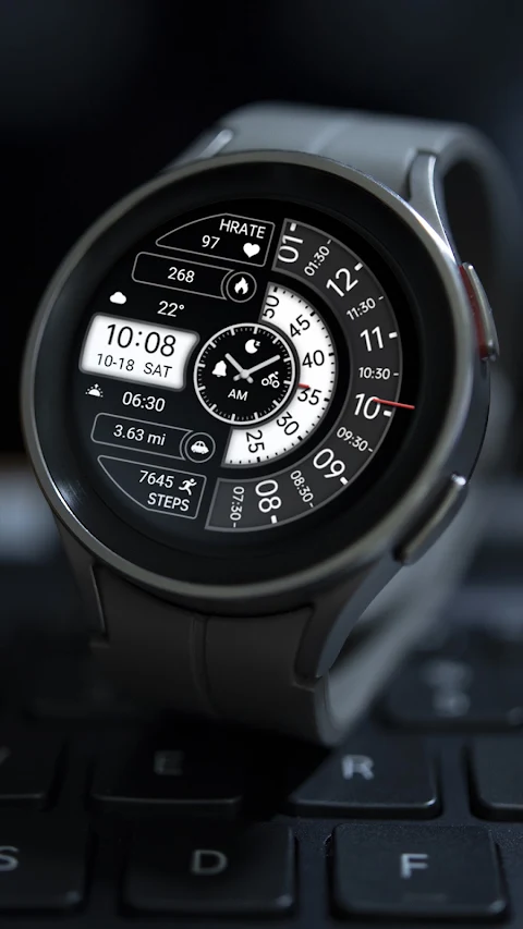 Dual Turntable ZKin Watch screenshot