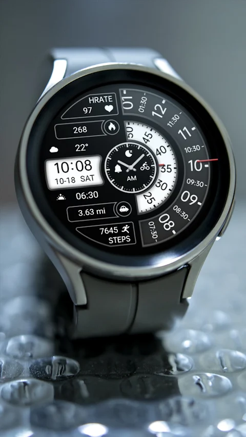 Dual Turntable ZKin Watch screenshot