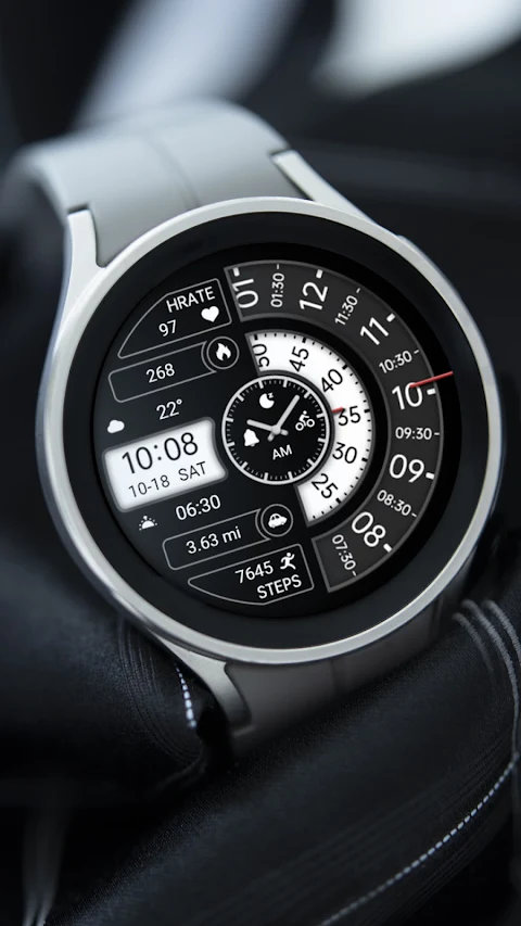Dual Turntable ZKin Watch screenshot