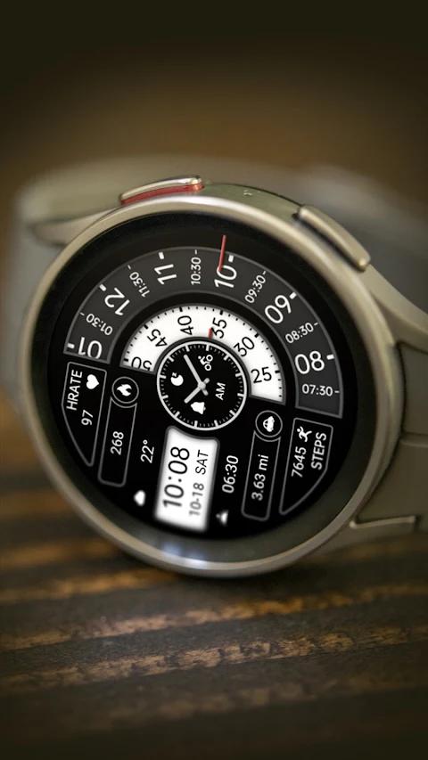 Dual Turntable ZKin Watch screenshot