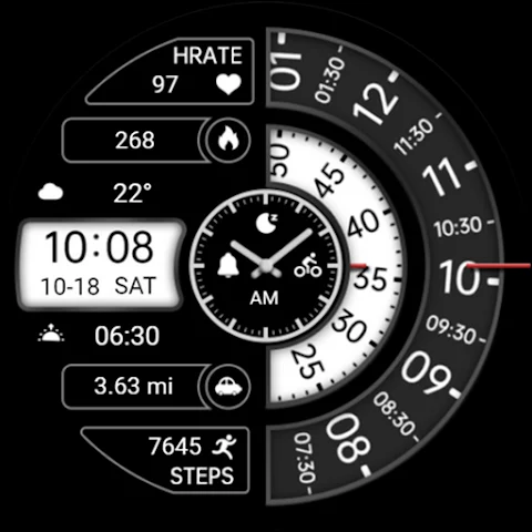 Dual Turntable ZKin Watch screenshot