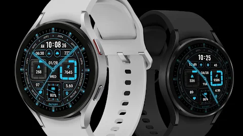 Fluorescence Clock ZKin Watch screenshot