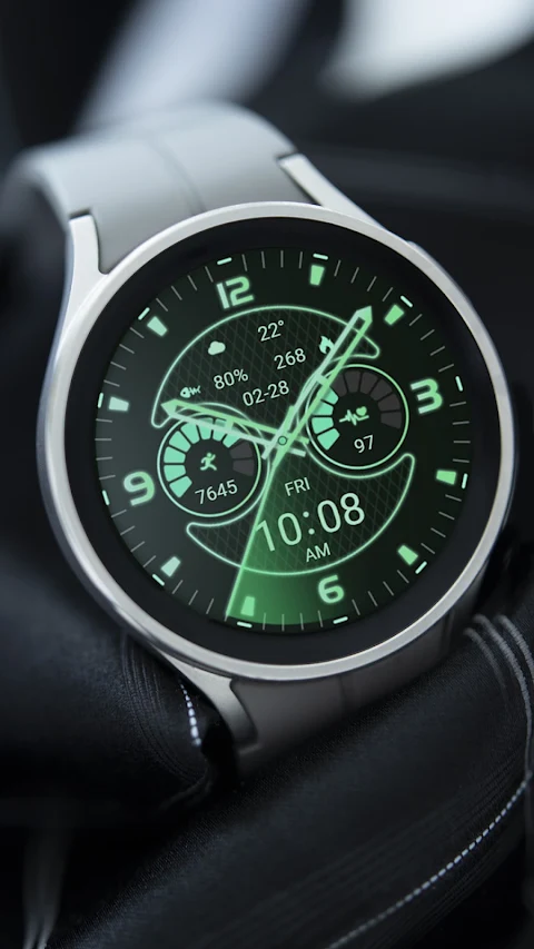 ZKin Watch Green Light Quartz screenshot