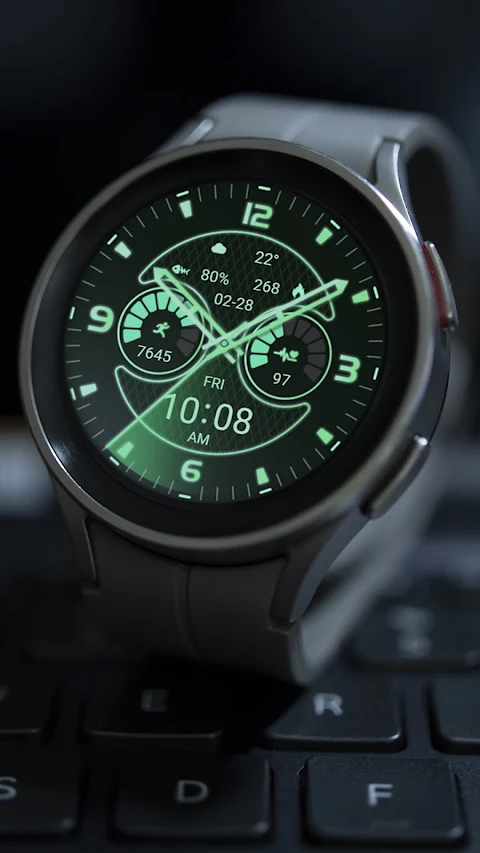 ZKin Watch Green Light Quartz screenshot
