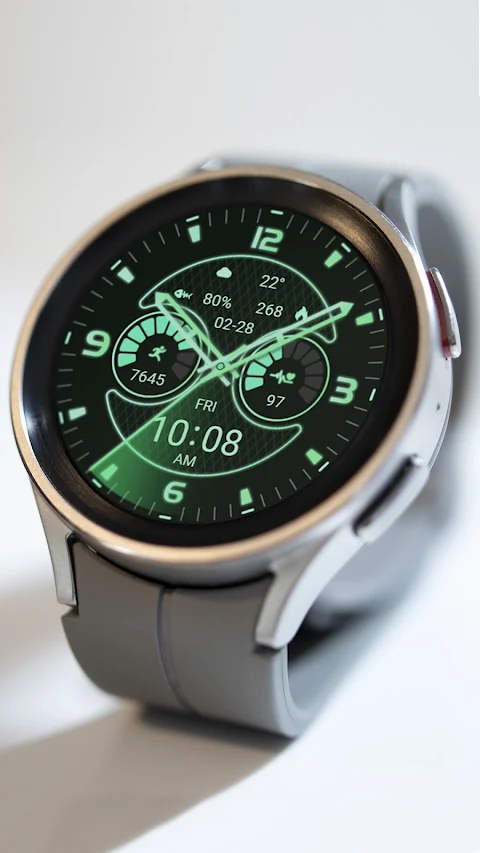 ZKin Watch Green Light Quartz screenshot