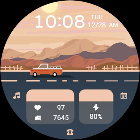 ZKin Watch Mountain Dune screenshot