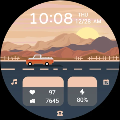 ZKin Watch Mountain Dune screenshot
