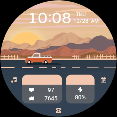 ZKin Watch Mountain Dune screenshot