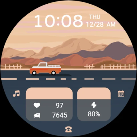ZKin Watch Mountain Dune screenshot