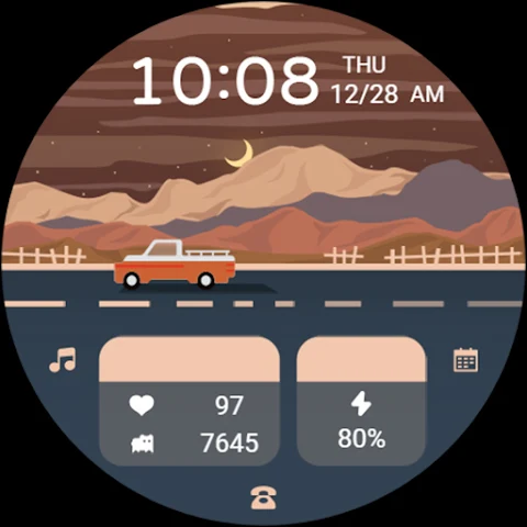 ZKin Watch Mountain Dune screenshot