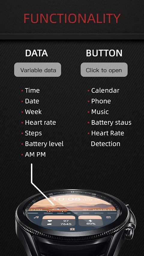 ZKin Watch Mountain Dune screenshot