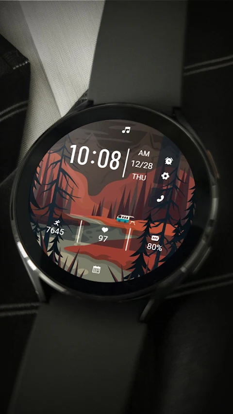 ZKin Watch Mountain Red Soil screenshot