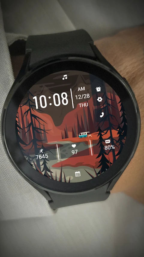 ZKin Watch Mountain Red Soil screenshot