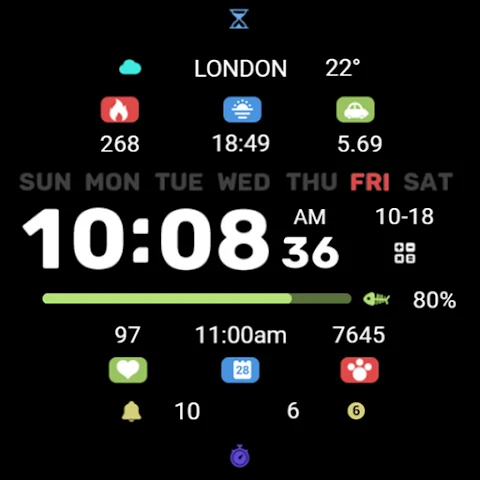 ZKin Watch Practical Functions screenshot