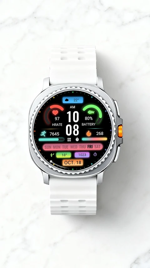 【Colorful faces】Shiny Colorful screenshot