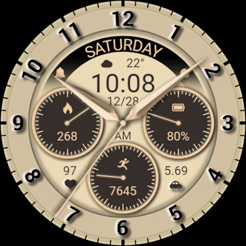 ZKin Watch Warm Light Quartz screenshot