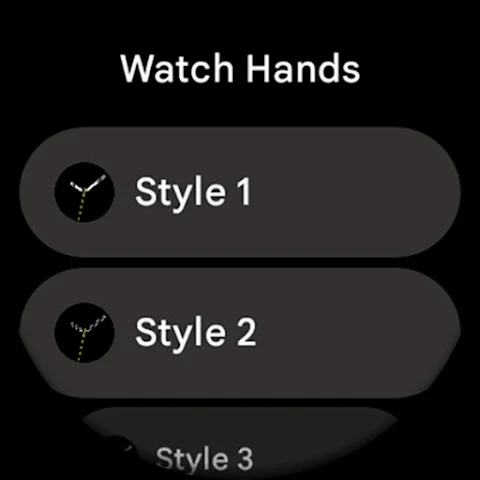 Motion 0x Watch Face screenshot