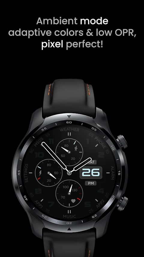 Motion 0x Watch Face screenshot