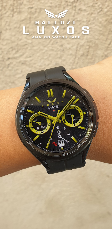 Ballozi LUXOS Watch Face screenshot