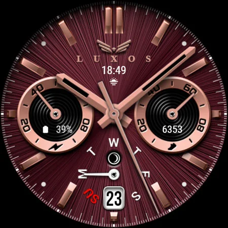 Ballozi LUXOS Watch Face screenshot