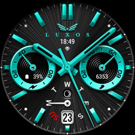 Ballozi LUXOS Watch Face screenshot