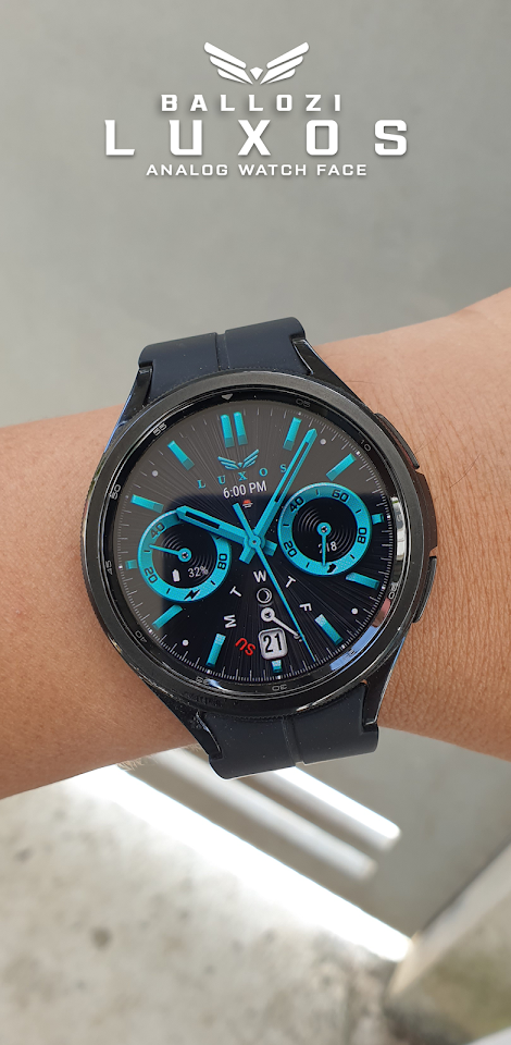Ballozi LUXOS Watch Face screenshot
