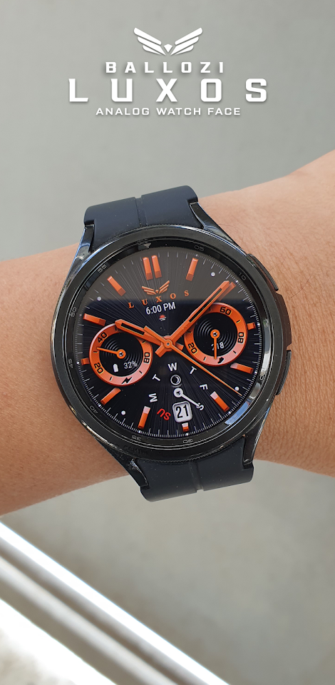 Ballozi LUXOS Watch Face screenshot