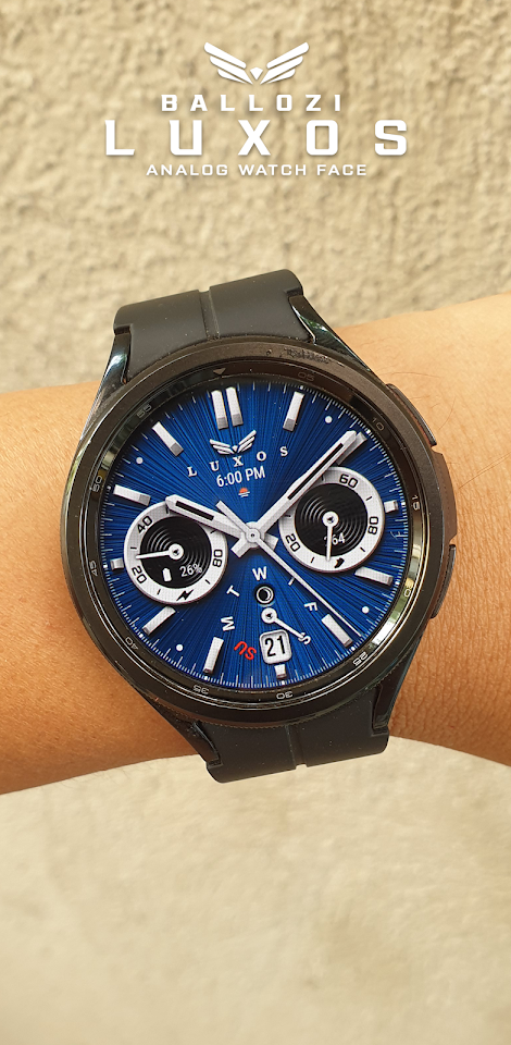 Ballozi LUXOS Watch Face screenshot