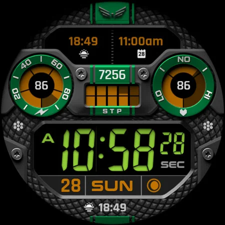 BLZ NERON – Digital Watch Face screenshot