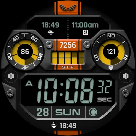 BLZ NERON – Digital Watch Face screenshot