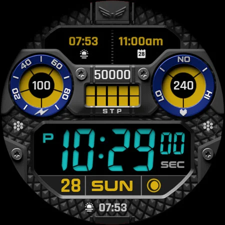 BLZ NERON – Digital Watch Face screenshot