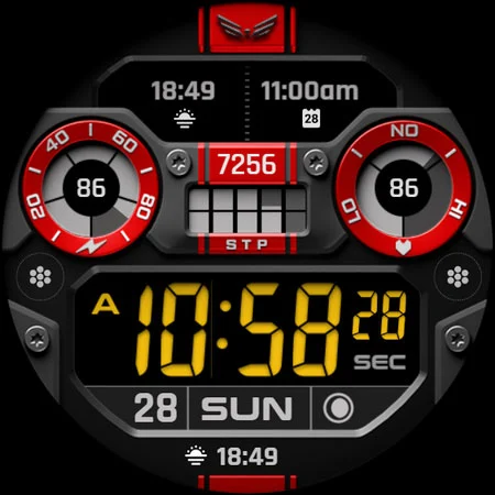 BLZ NERON – Digital Watch Face screenshot