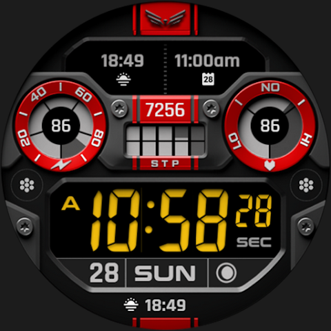 BLZ NERON – Digital Watch Face screenshot