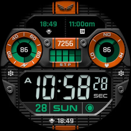 BLZ NERON – Digital Watch Face screenshot