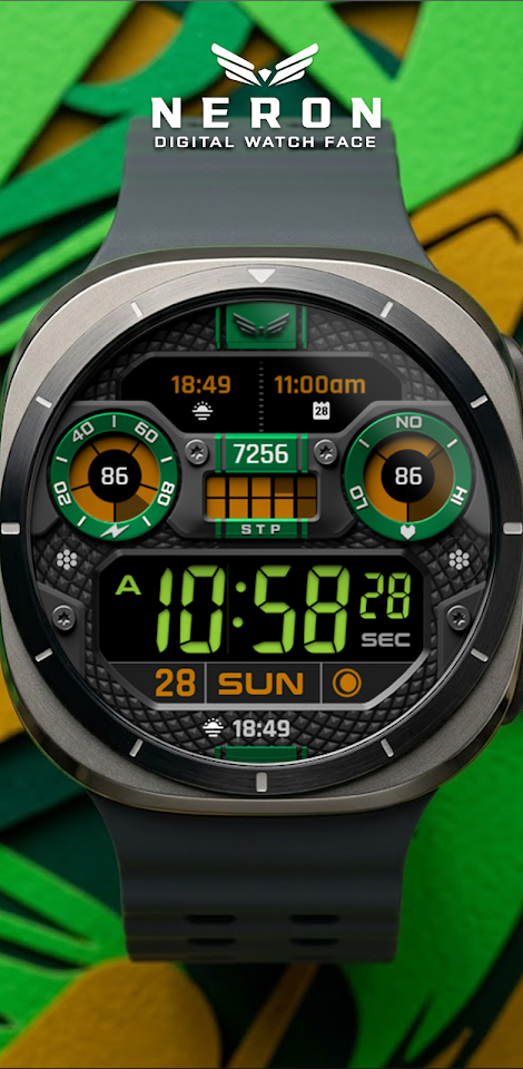 BLZ NERON – Digital Watch Face screenshot