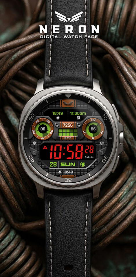 BLZ NERON – Digital Watch Face screenshot