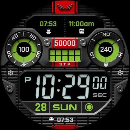 BLZ NERON – Digital Watch Face screenshot
