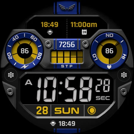 BLZ NERON – Digital Watch Face screenshot