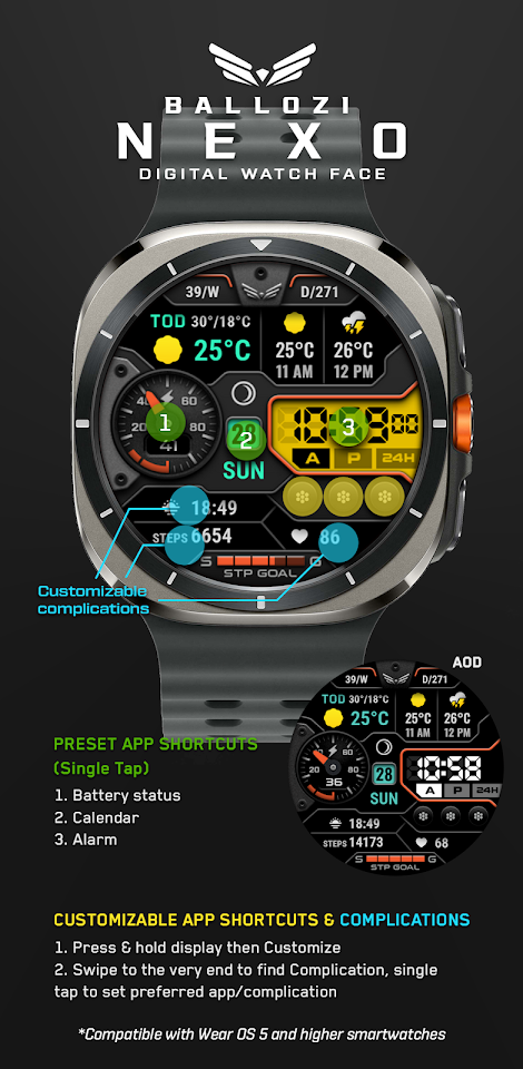 Ballozi NEXO – Digital Face screenshot