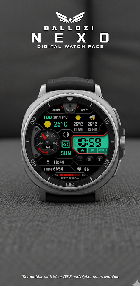 Ballozi NEXO – Digital Face screenshot