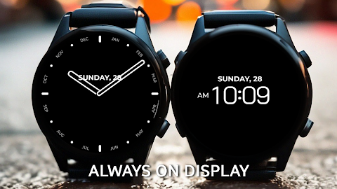 Analog & Digital watch face screenshot
